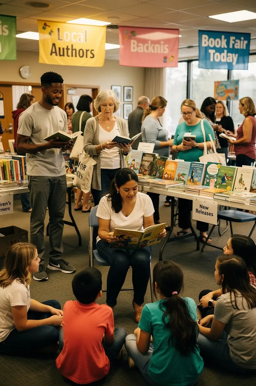 Volunteers engaging at a local community event.